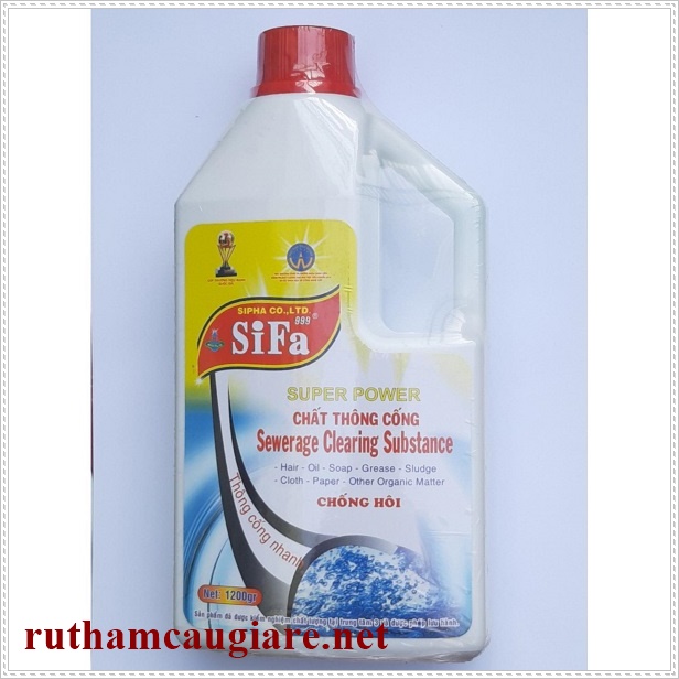 Hóa chất thông cống nghẹt Sifa