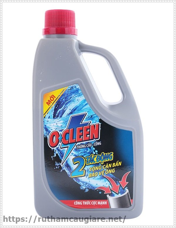Nước thông cống Ocleen cực mạnh