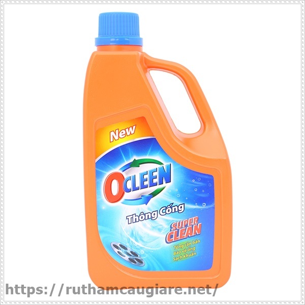 Hướng dẫn sử dụng nước thông cống Ocleen