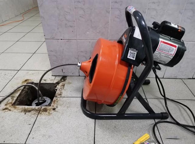 Trang thiết bị thông cống nghẹt huyện Cần Giờ được nhập khẩu