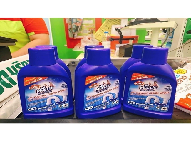 Bột thông bồn rửa chén đến từ Thái Lan