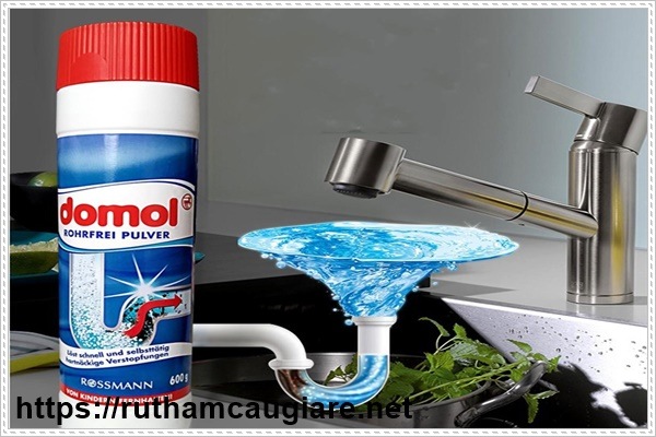 03 bước đơn giản để sử dụng bột thông tắc bồn rửa bát